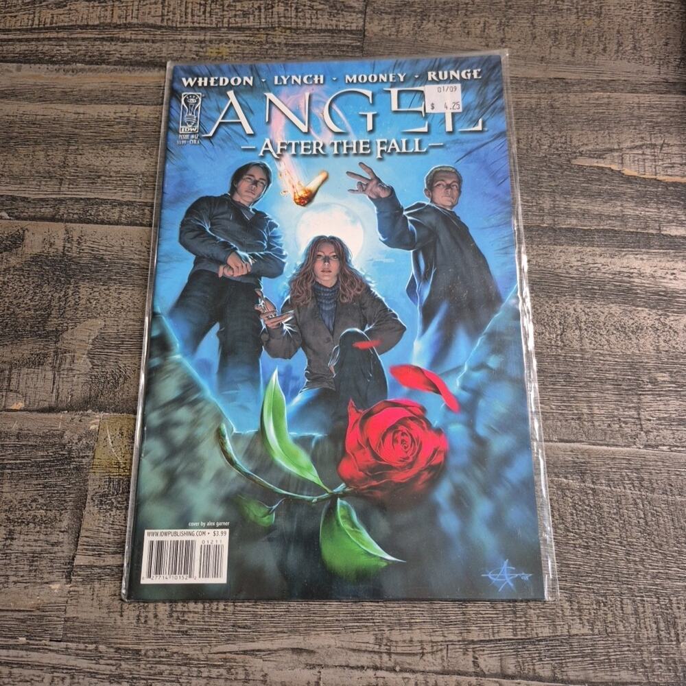 Angel After the Fall #12 IDW Comic Book 2008 Whedon Lynch Mooney Runge CVR A